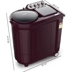 Whirlpool 7.50 Kg Ace 7.5 Super Soak Wine Dazzle (30274) Semi Automatic Top Loading Washing Machine (Wine Dazzle)