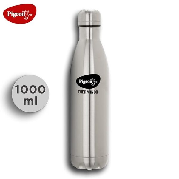 Pigeon by Stovekraft Aqua Therminox Stainless Steel Vaccum Insulated Water Bottle with Copper Coating Inside for Better Hot and Cold Retention (1000 ml) - Image 3