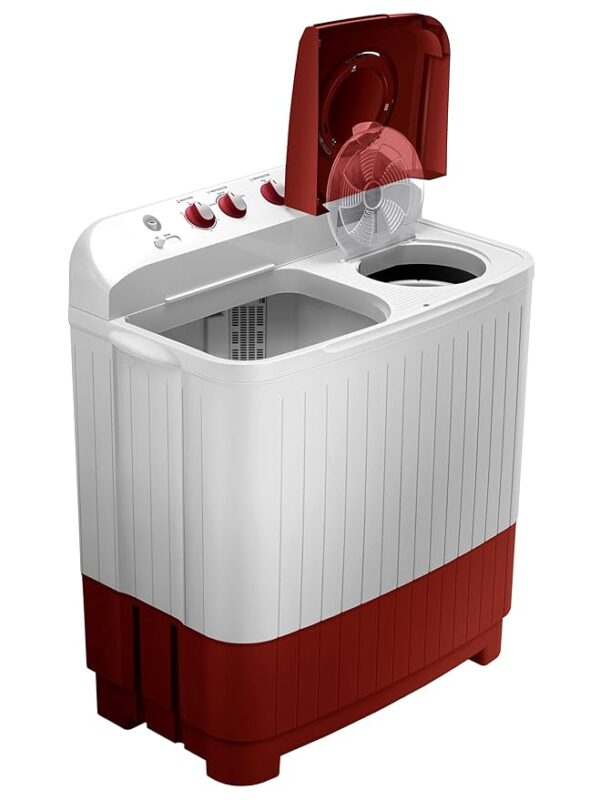 Samsung 8 kg, 5 star, Semi-Automatic Top Load Washing Machine (WT80C4000RR/TL, Air Turbo Drying, LIGHT GRAY,) - Image 4