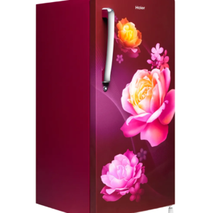 Haier, HRD-2061SRN, 185 Ltrs 1 Star Inverter Direct Cool Single Door Refrigerator, Red Noisettes