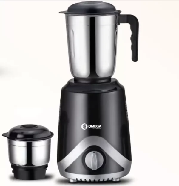 OMEGA'S ACE 550 W Mixer Grinder  (ACE-2X Low noise operation | 2 Jars | Black)
