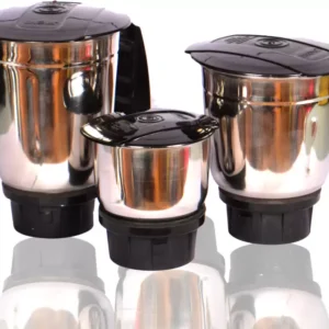 unova MG104 600 W Mixer Grinder  (POPULAR | 3 Jars | Black, STAINLESS STEEL)