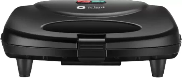 Orient Electric Cooksmart Sandwich Maker with Non-Stick Grill Plate 800W Grill  (Black) - Image 2