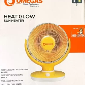 OMEGA'S SUN HEATER HEAT GLOW 400/800 W Carbon Room Heater