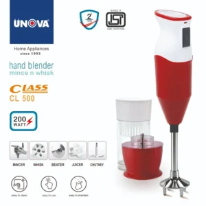 Electric Hand Blender_UNOVA CL 500, 201-300 W