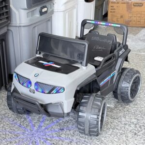 8888 Premium 4x4 Battery Operated Ride-On SUV for Kids (12V, LED Lights, Music & Remote Control)