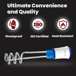 Cadlec Nova 1500W Shockproof Advanced Technology Electric Water Heater Immersion Rod With Waterproof & Protection | Instant Heating | ISI Certified 2 Year Warranty Visit the CADLEC Store