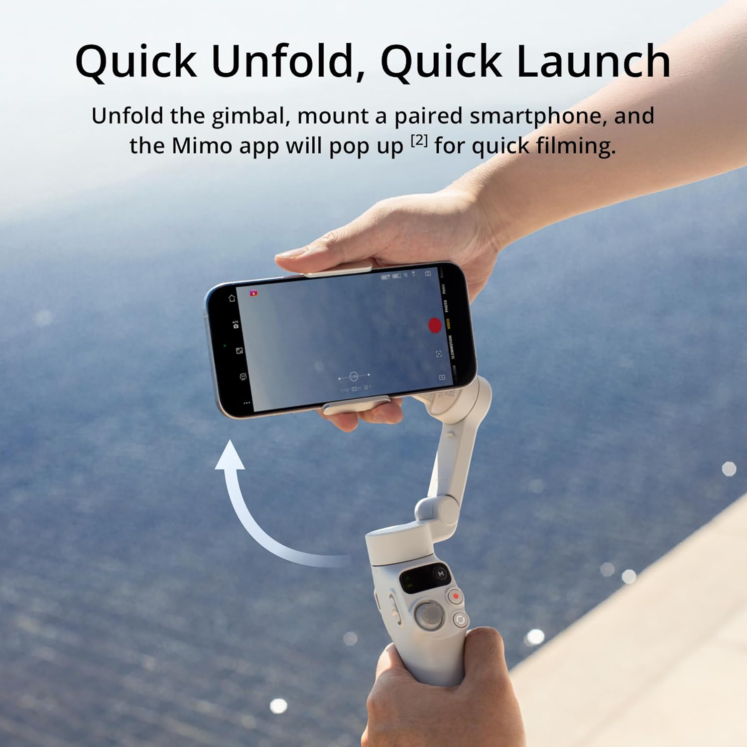 DJI Osmo Mobile 7 Gimbal Stabilizer for iPhone, Android, Built-in Tripod, Ultra-Light, 3-Axis Phone Gimbal,Activetrack 7.0,One-Tap Edit,Phone Charging Vlogging Stabilizer YouTube Video, Gray - Image 7