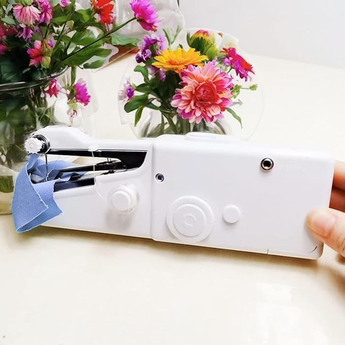 TEKCOOL Handy Stitch Mini Hand Sewing Machine | Portable Stapler-Style Silai Machine for Quick Repairs, Home Tailoring & Emergency Stitching | Lightweight Handheld Sewing Tool (Handy Stitch) - Image 8