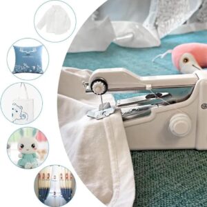 TEKCOOL Handy Stitch Mini Hand Sewing Machine | Portable Stapler-Style Silai Machine for Quick Repairs, Home Tailoring & Emergency Stitching | Lightweight Handheld Sewing Tool (Handy Stitch)