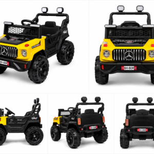 Jeep BH 80 Kids Electric Jeep – 12V Battery Operated Ride-On Car with LED Lights & Music
