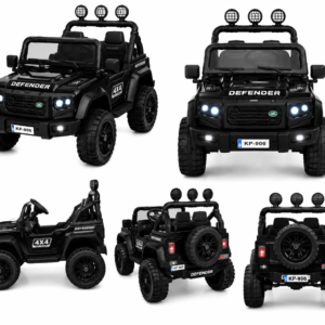 Best Kids Electric Jeep | Defender 4x4 Ride-On Jeep for Kids (12V Battery Operated Electric Car) – Red