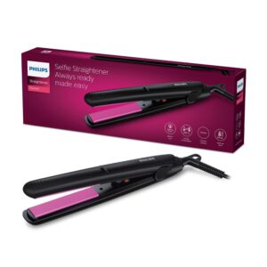 Nova NHS - 840 Selfie Hair Straightener for Women (Pink)