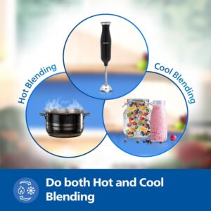 PHILIPS HL1681 Hand Blender |Powerful 300W Motor with Rust free steel arm |Easy single trigger operation |Specially designed blades |Ergonomically designed |Wall bracket for storage, 2year warranty