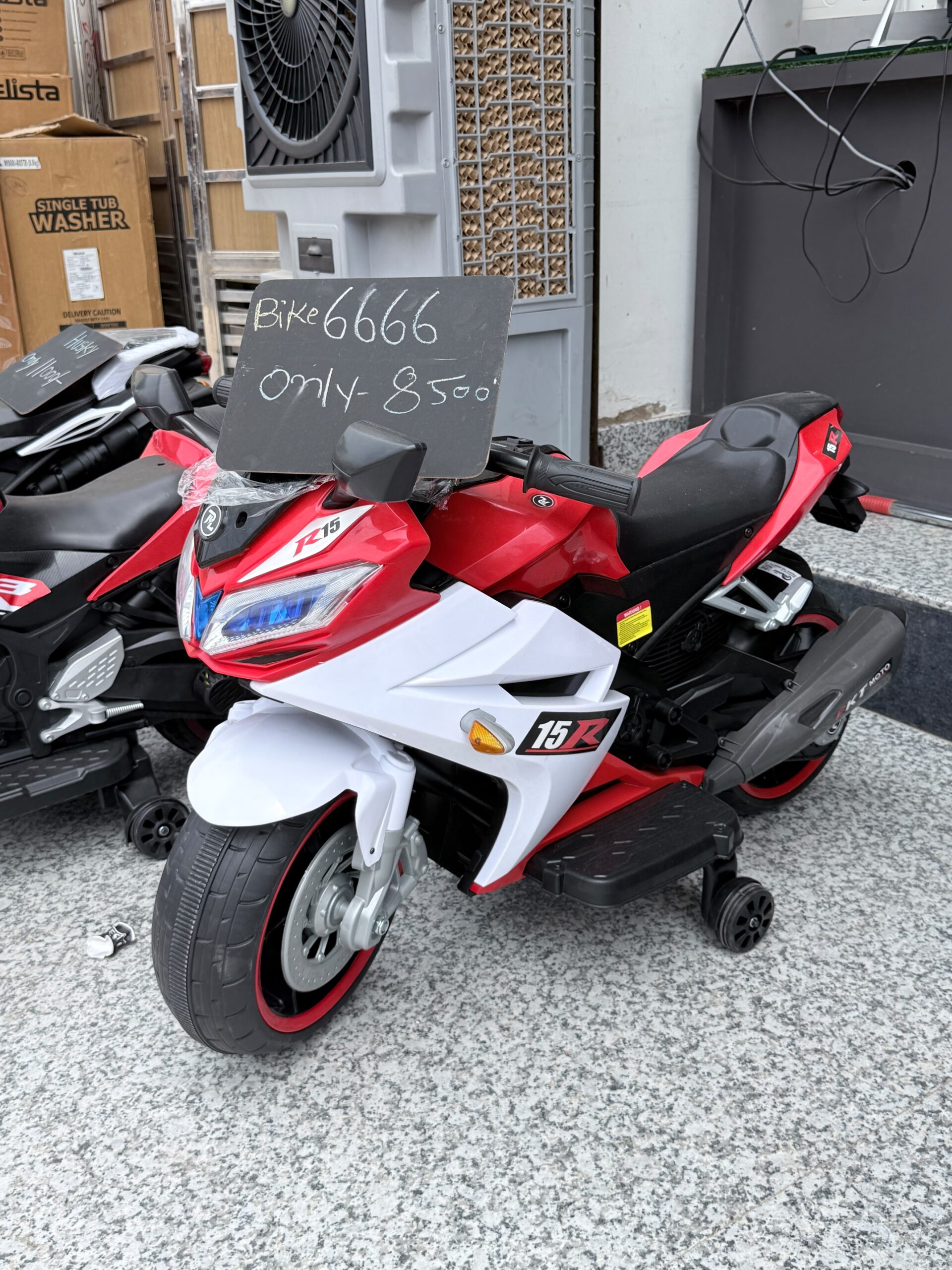 R15 Sports Bike Ride-On for Kids | Premium Battery Operated Electric Bike - Image 4