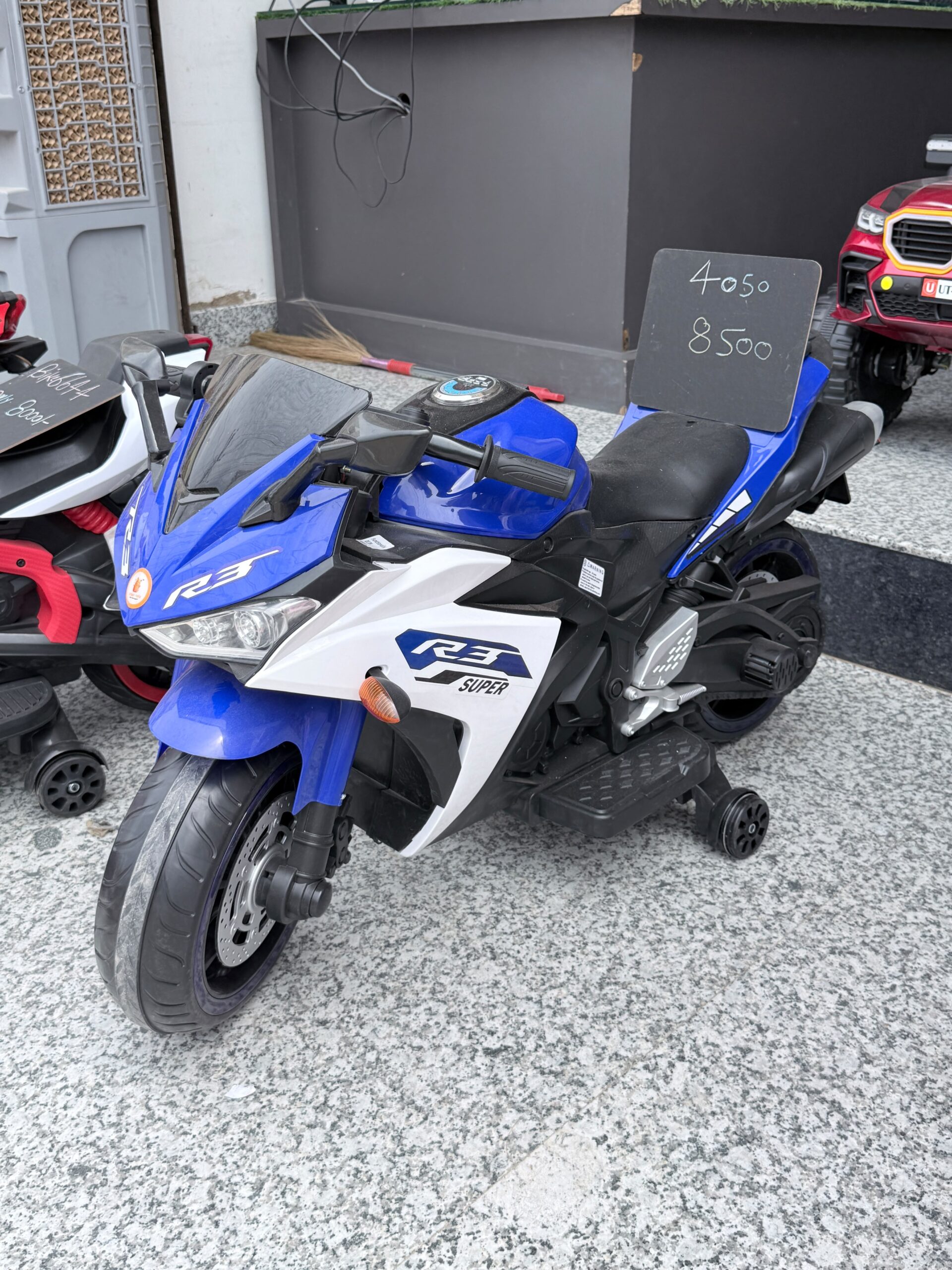 R3 Super Sports Ride-On Bike (12V Battery Operated Kids Electric Bike) - Image 5