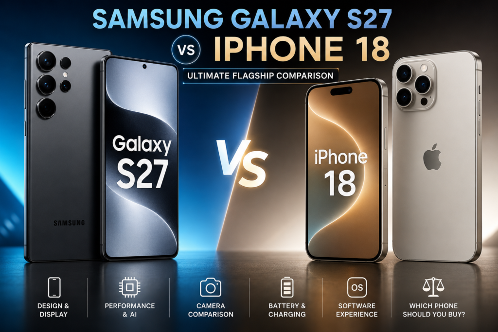 Samsung Galaxy S27 vs iPhone 18