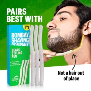 Bombay Shaving Company Pro Beard Trimmer For Men | Beard Trimmer for Man | Hair Trimmer for Man | 6 Combs, Self-Sharpening Blades, Type C | Trimmer Men Beard | Trimmers for Man