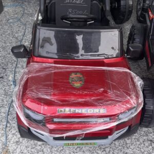 Defender 4x4 Ride-On Jeep for Kids (12V Battery Operated Electric Car) – Red
