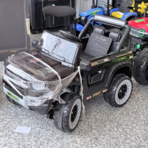 Defender 4x4 Ride-On Jeep for Kids (12V Battery Operated Electric Car) – Red