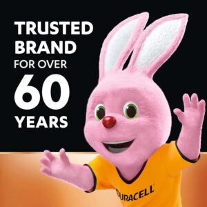 Duracell Alkaline AA Battery, Pack of 10, Everyday Devices, Clock, Toy, Remote