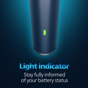 Philips India's No.1 Men's Trimmer* | Skin Safe Beard Trimmer for Men | Durapower tech | Self Sharpening Blades | Skin Protect Comb | 30 min runtime USB charging | No oil needed | 2yr warranty |BT1244