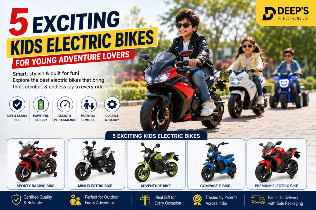 5 Exciting Kids Electric Bikes for Young Riders