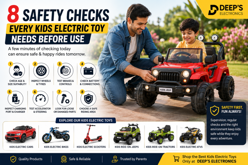 8 Safety Checks for Kids Electric Toys Before Use