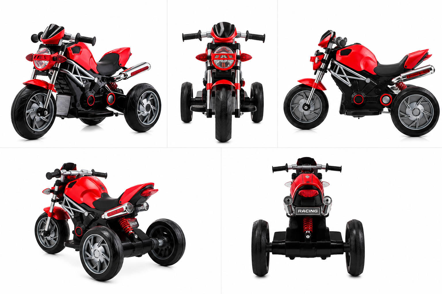 Kids Electric Bike – Bullet Racing Ride-On Bike for Kids - Image 3