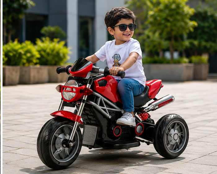 Kids Electric Bike – Bullet Racing Ride-On Bike for Kids - Image 5