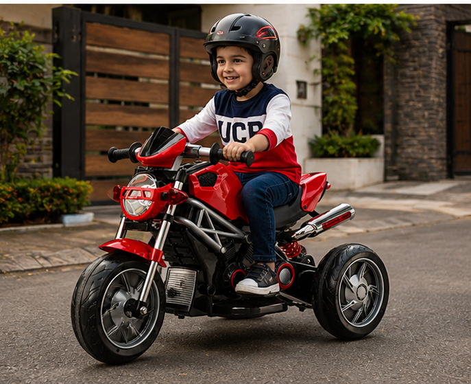 Kids Electric Bike Bullet Racing