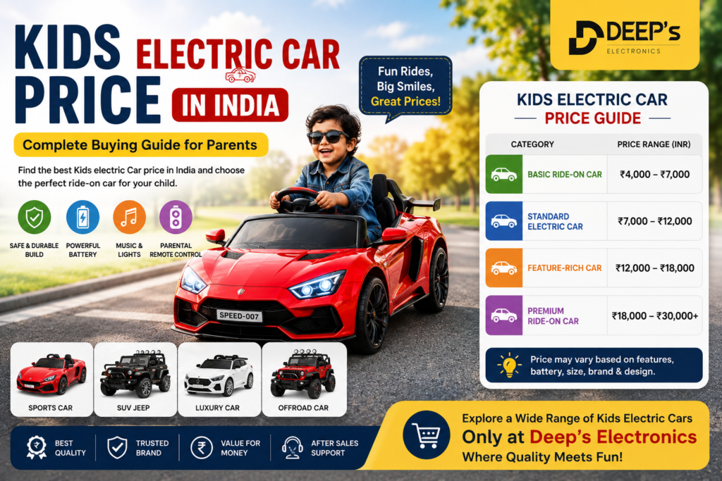 Kids Electric Car Price in India