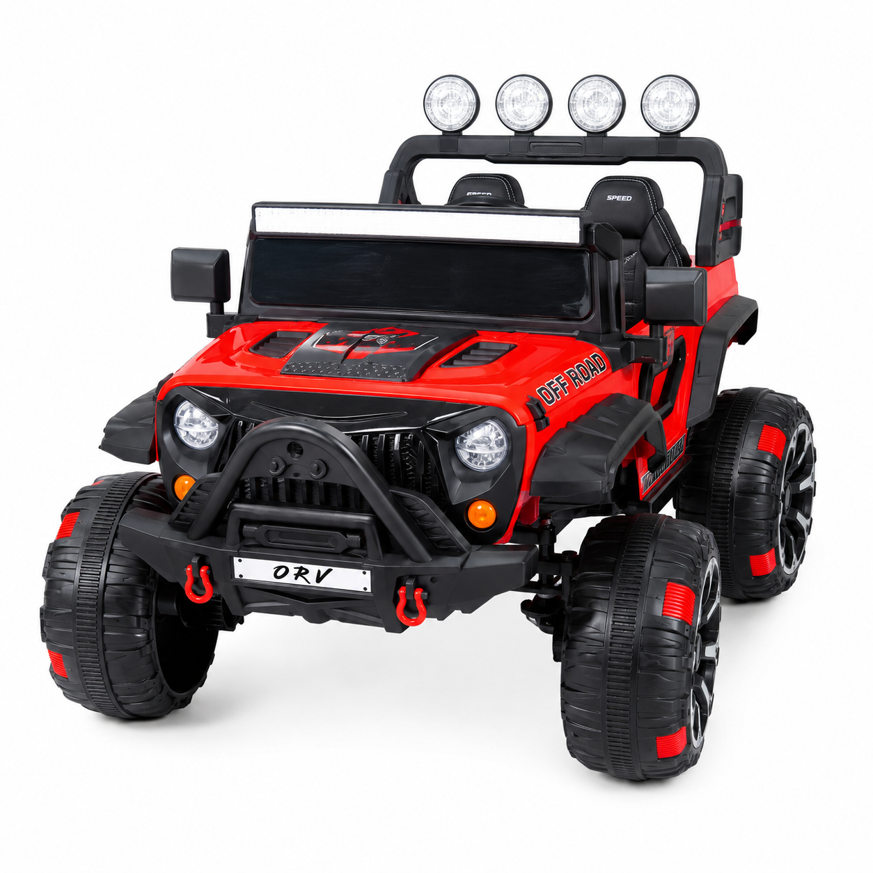 Kids Electric Jeep Defender 5004 RED