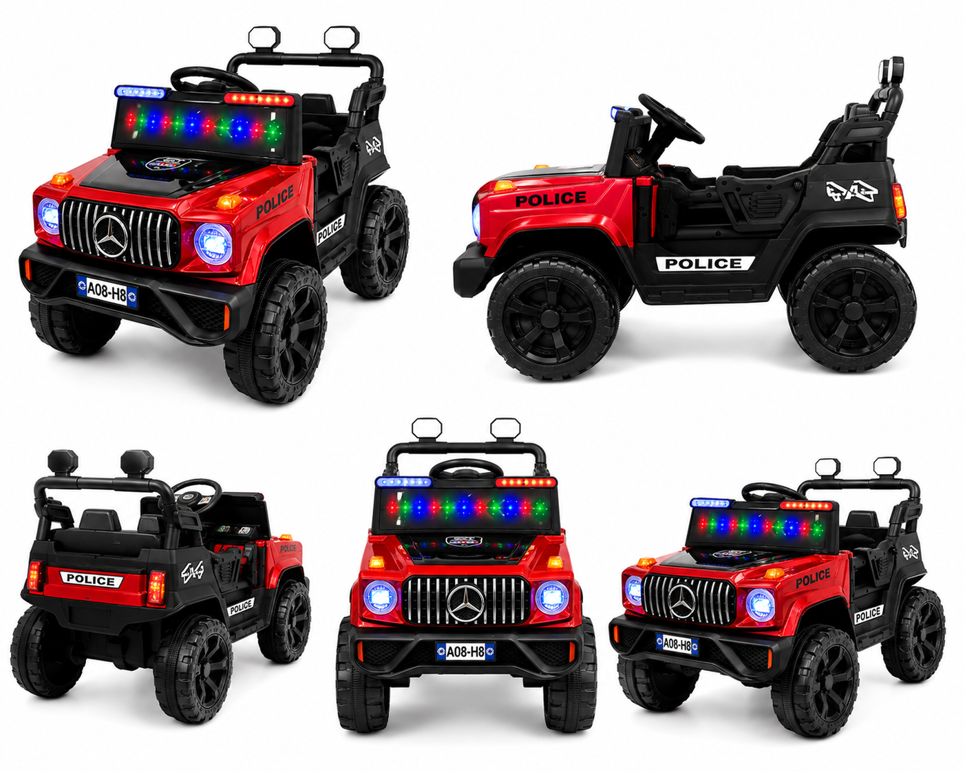 Kids Electric Jeep Urban BH80 4x4 – Battery Operated Ride-On SUV for Kids - Image 3