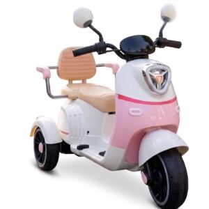 Kids Electric Scooter Double Seater vespa