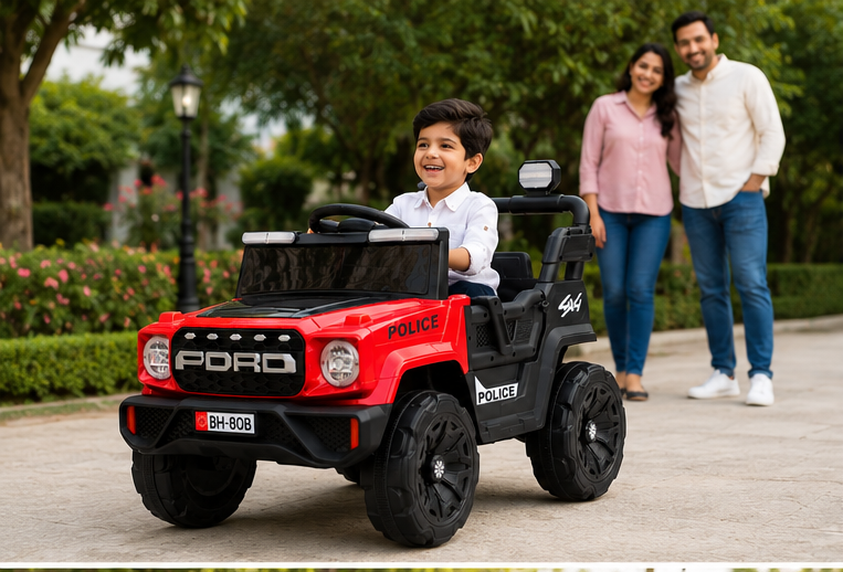 Kids Electric Jeep BH 80 4x4 – Jumbo Battery Operated Ride-On Jeep for Kids - Image 4