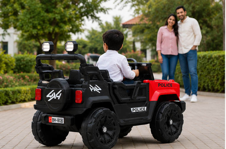 Kids Electric Jeep BH 80 4x4 – Jumbo Battery Operated Ride-On Jeep for Kids - Image 5