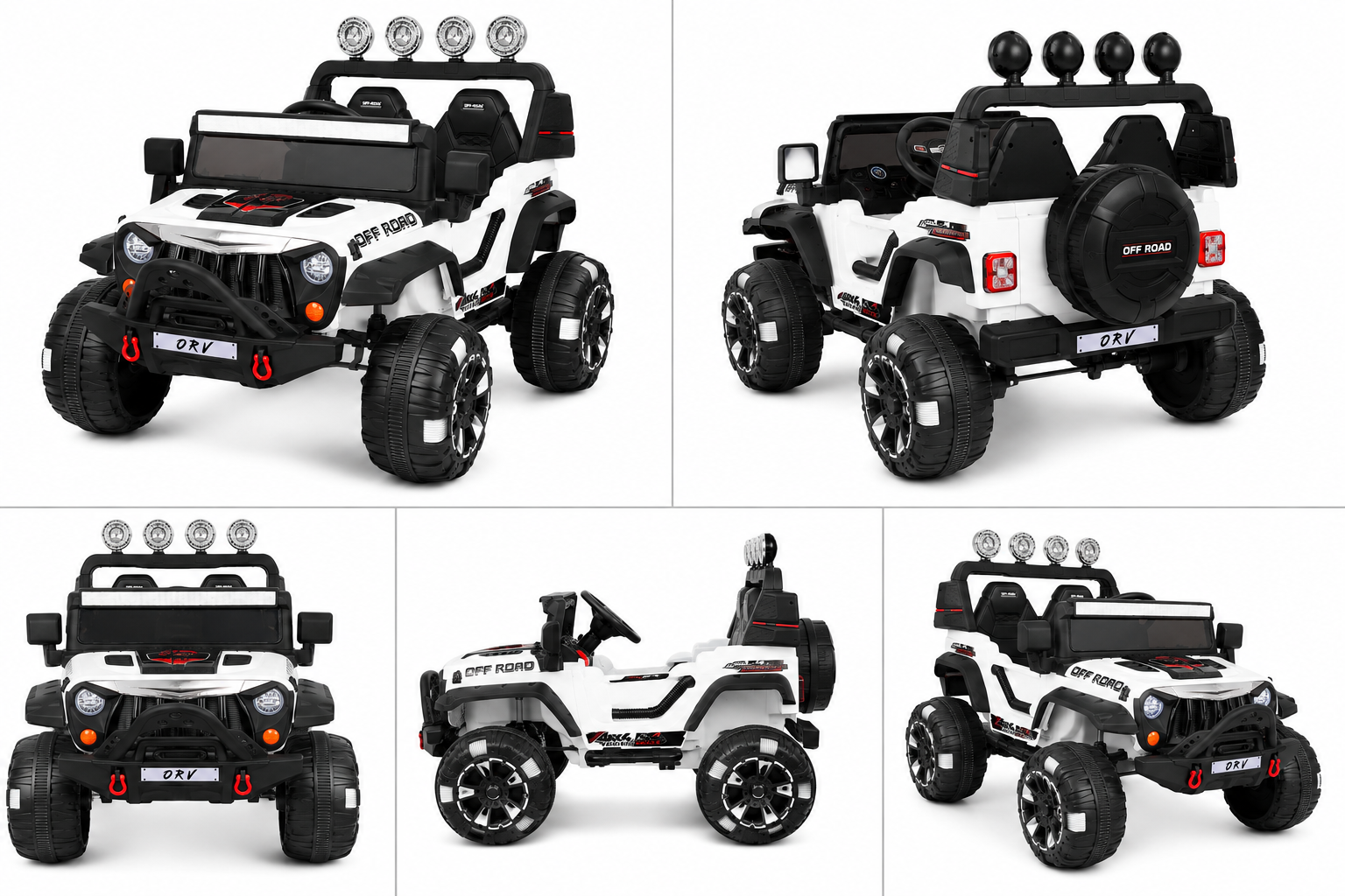Kids Ride-On Jeep – Defender 5004 Off-Road Style Jeep for Kids - Image 3