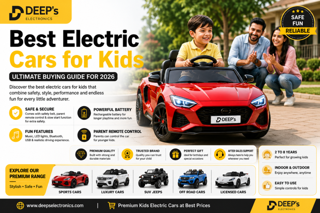 best electric cars for kids
