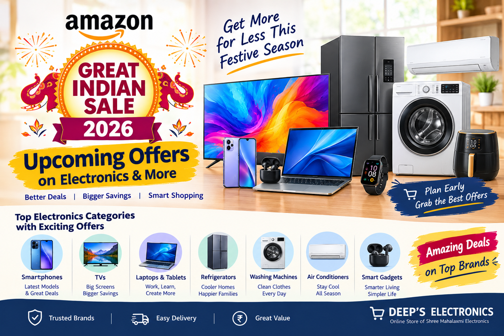 Amazon Great Indian Sale 2026 Upcoming Offers