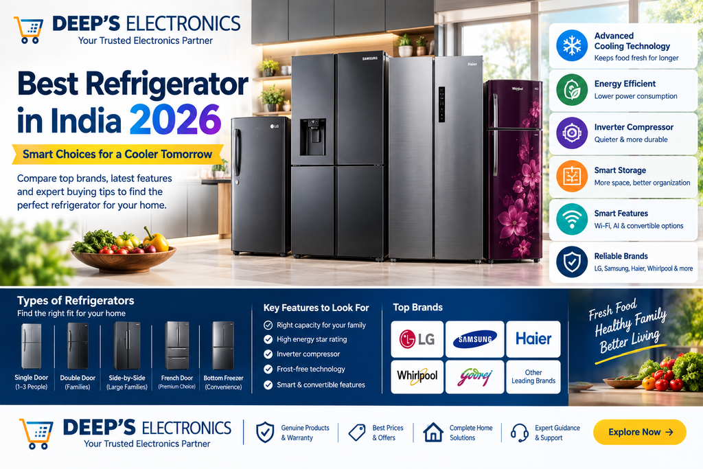 Best Refrigerator in India 2026