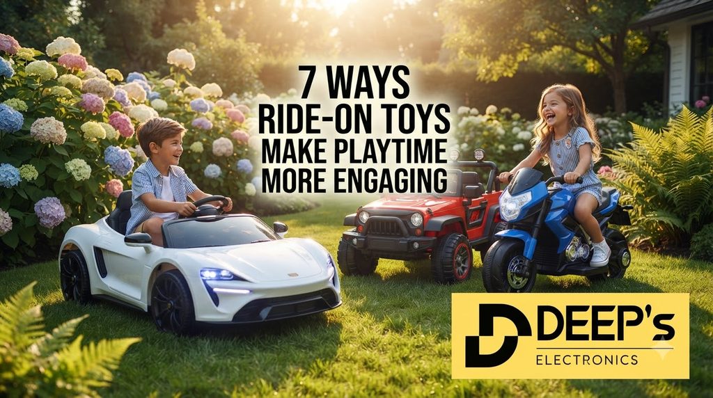 7 Ways Ride-On Toys Make Playtime More Engaging