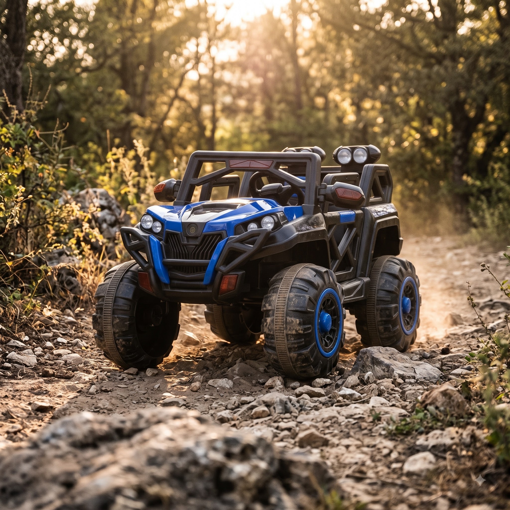 Kids Ride-On Jeep - 4x4 Off-Road Style Battery Operated Electric SUV - Image 9