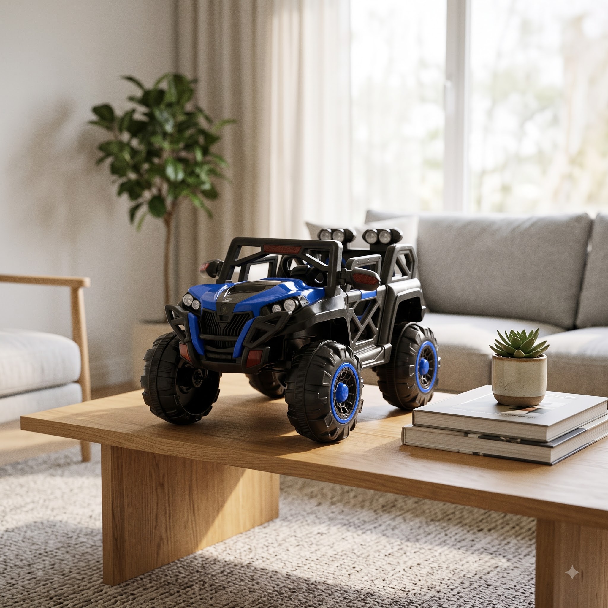 Kids Ride-On Jeep - 4x4 Off-Road Style Battery Operated Electric SUV - Image 7