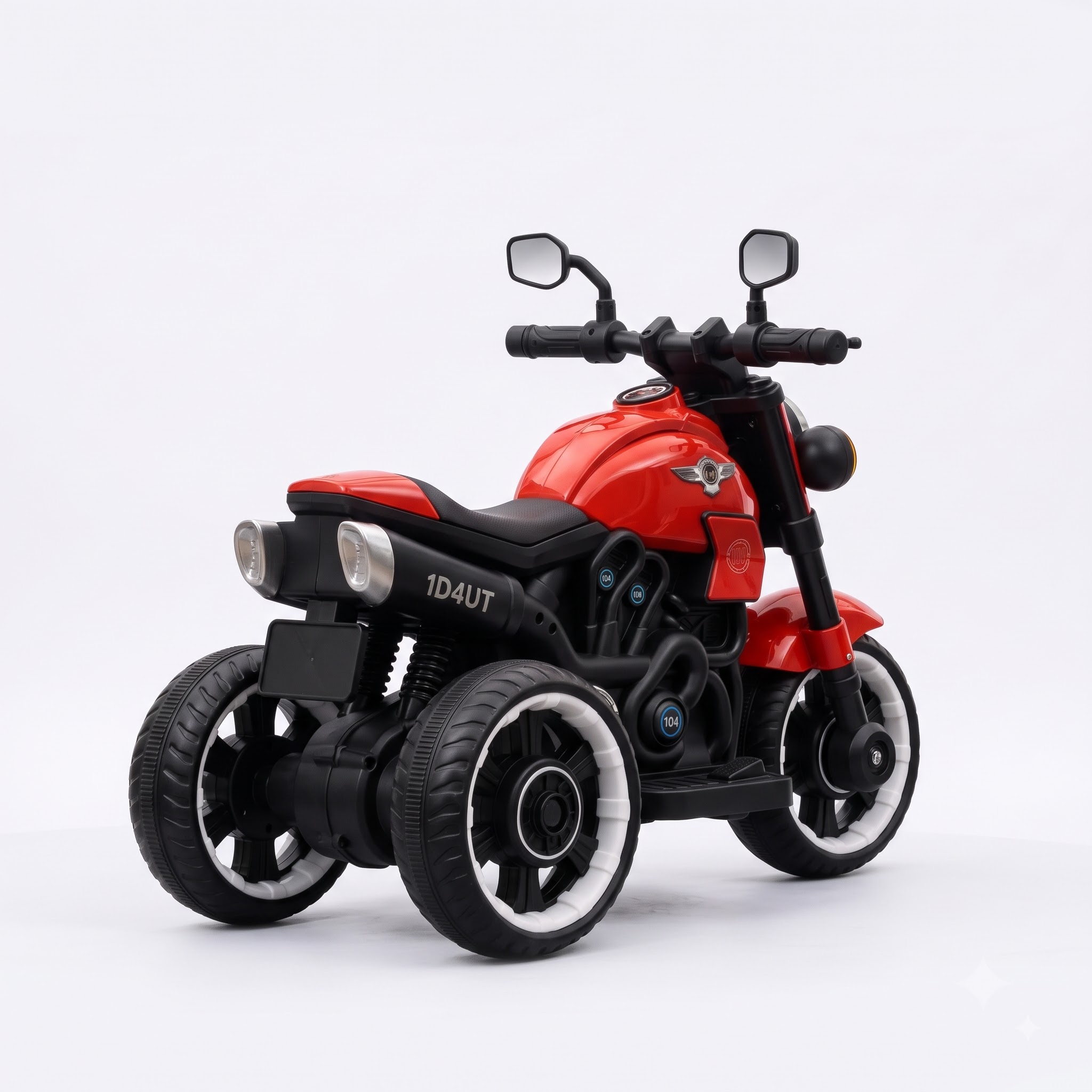 Kids Electric Bike – Sporty 3-Wheel Battery-Operated Ride-On Motorcycle - Image 5