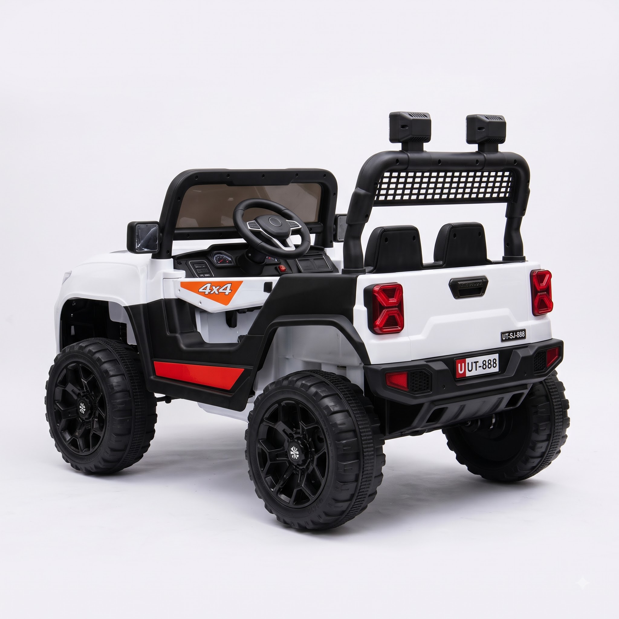 Kids Ride-On Jeep – Big Wheel Off-Road Battery-Operated Electric SUV - Image 8