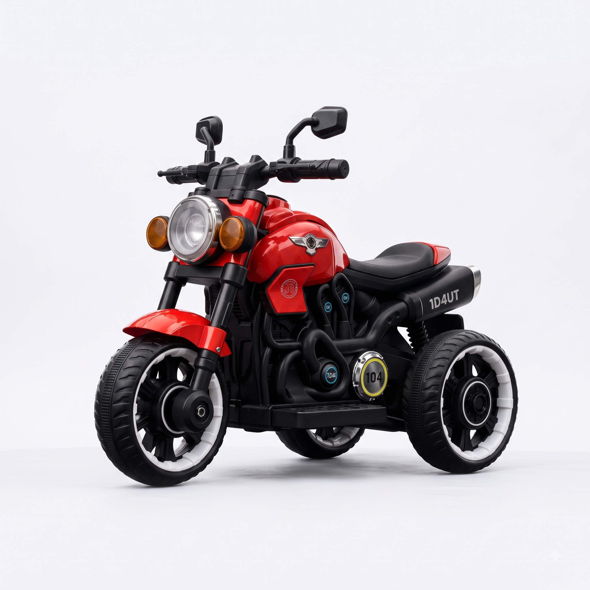 Kids Electric Bike – Sporty 3-Wheel Battery-Operated Ride-On Motorcycle - Image 6